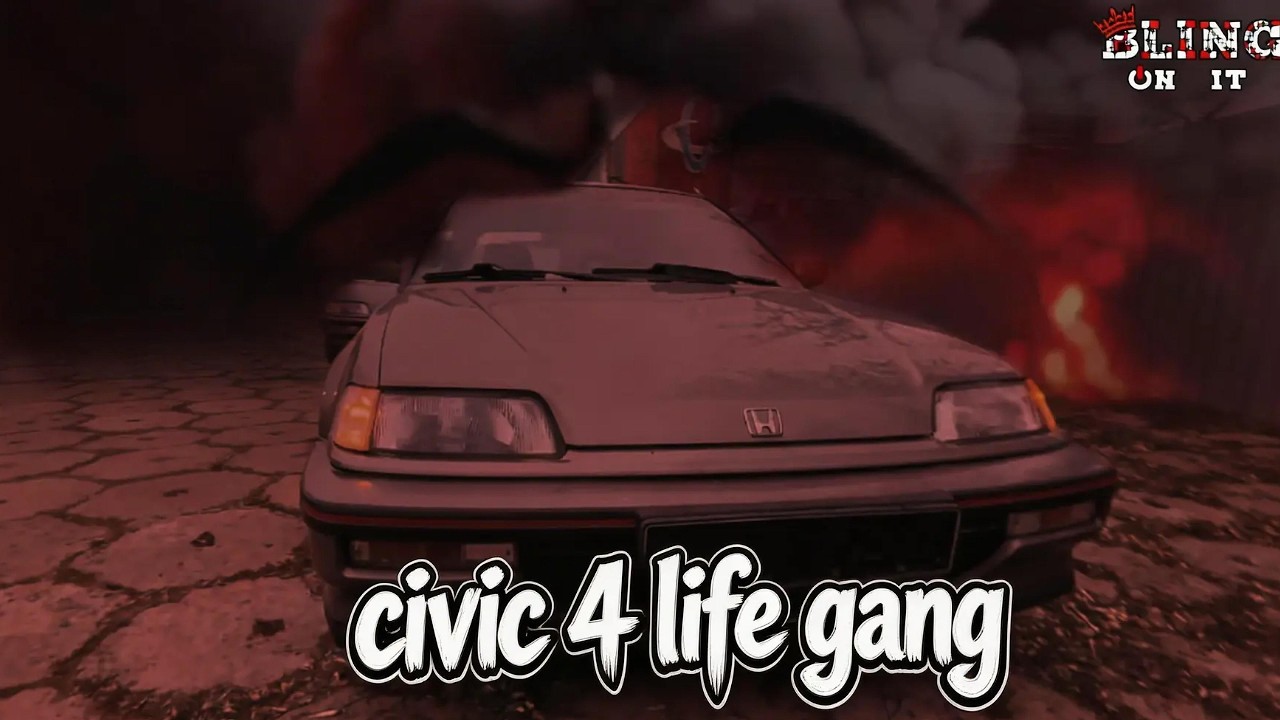 Civic 4 life Gang car meet