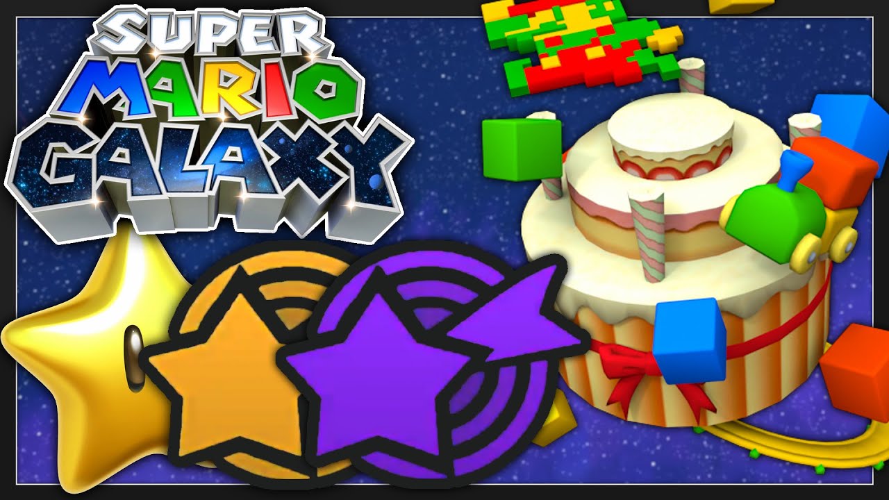 Super Mario Galaxy - Toy Time Galaxy ALL STARS / COMETS