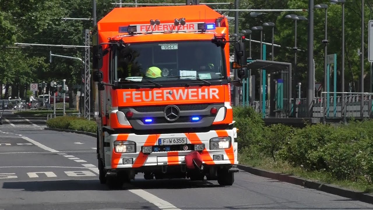 Feuerwehr Frankfurt - RW Schiene 2, Entstörungdienst, ELW BLW 2 und mehr!