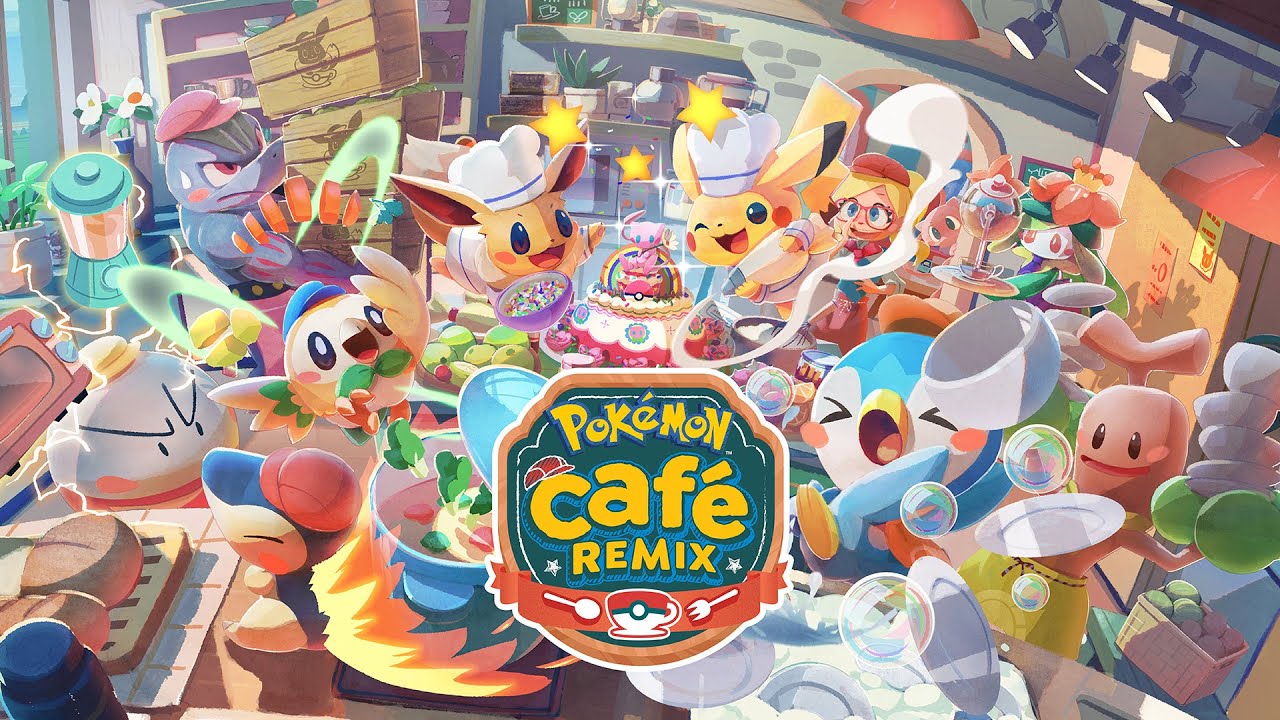 Pok&eacute;mon Caf&eacute; ReMix opens today! 🍰☕️