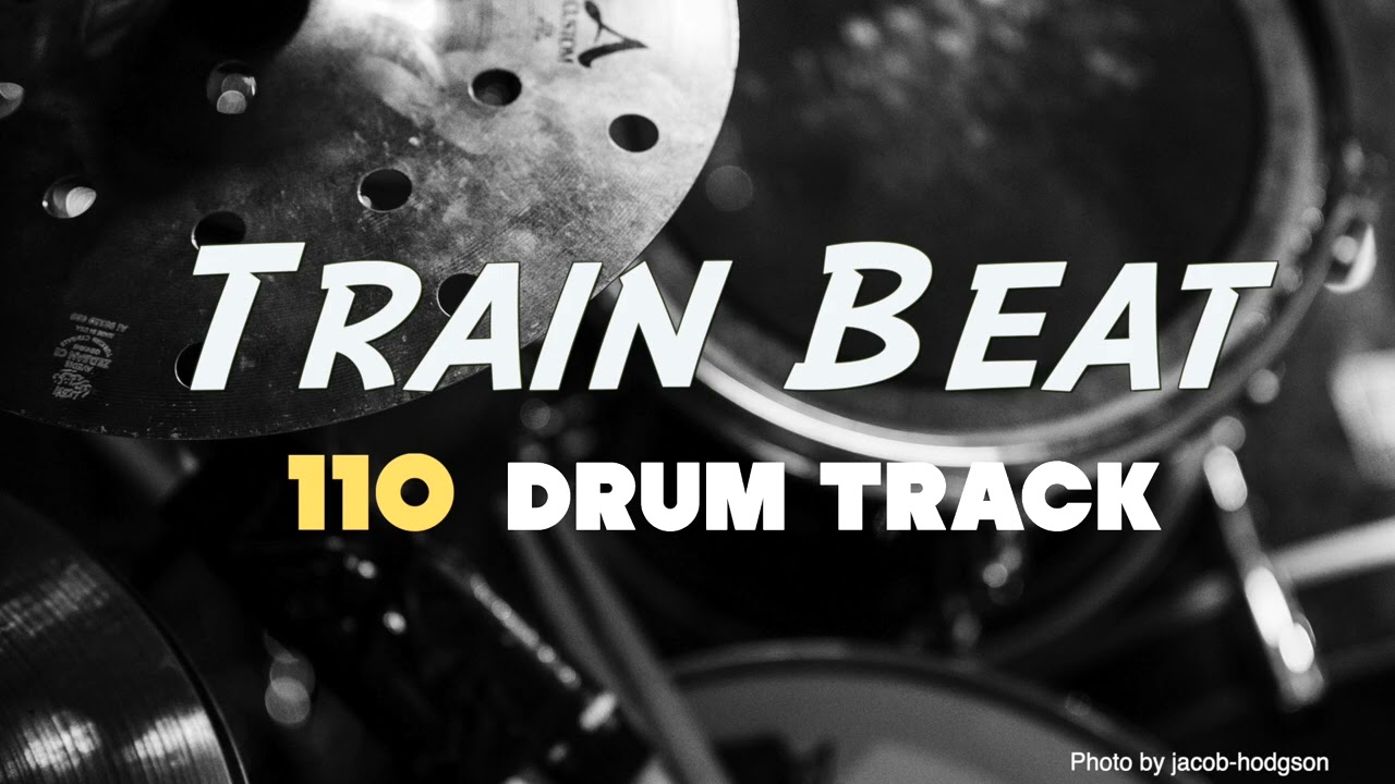 【Country Train Beat】 110 BPM / Instead Of Metronome Drum Track