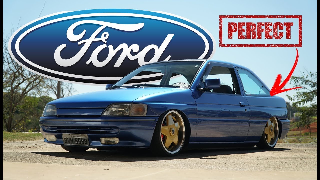 ESCORT 1995 MOTOR AP 1.6 ZERO! PORTA MALAS PERSONALIZADO - CANAL 7008FILMS