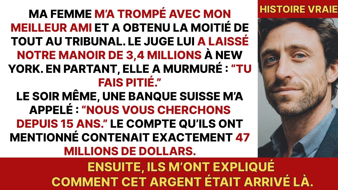 Elle M’A Traité De Minable Après Le Divorce, Puis La Banque A Révélé Ma Fortune De 47 Millions
