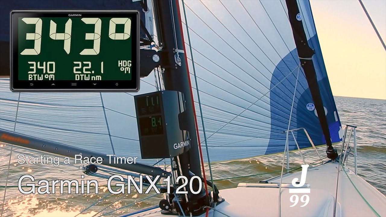 Garmin GNX120 - Starting the Timer