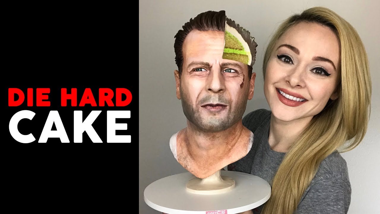 The Most EPIC Christmas Cake EVER | DIE HARD CAKE