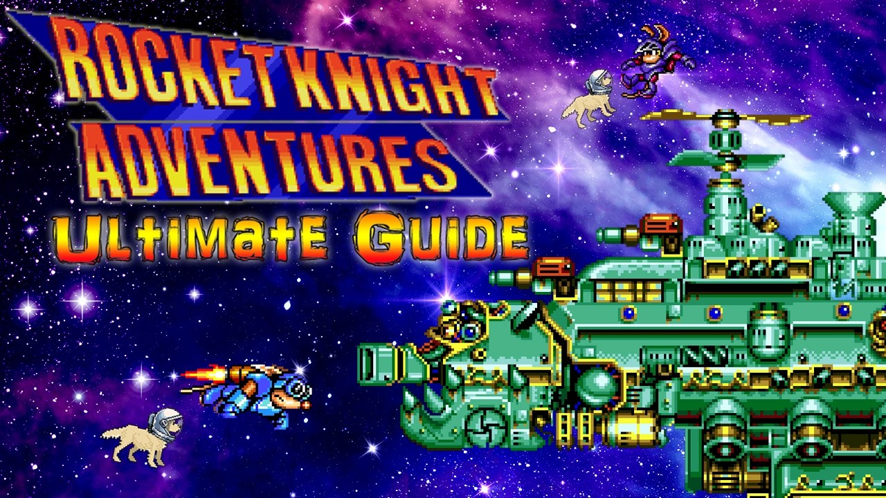 Rocket Knight Adventures - SEGA Genesis- ULTIMATE GUIDE - ALL Stages, ALL Bosses, ALL Secrets, 100%