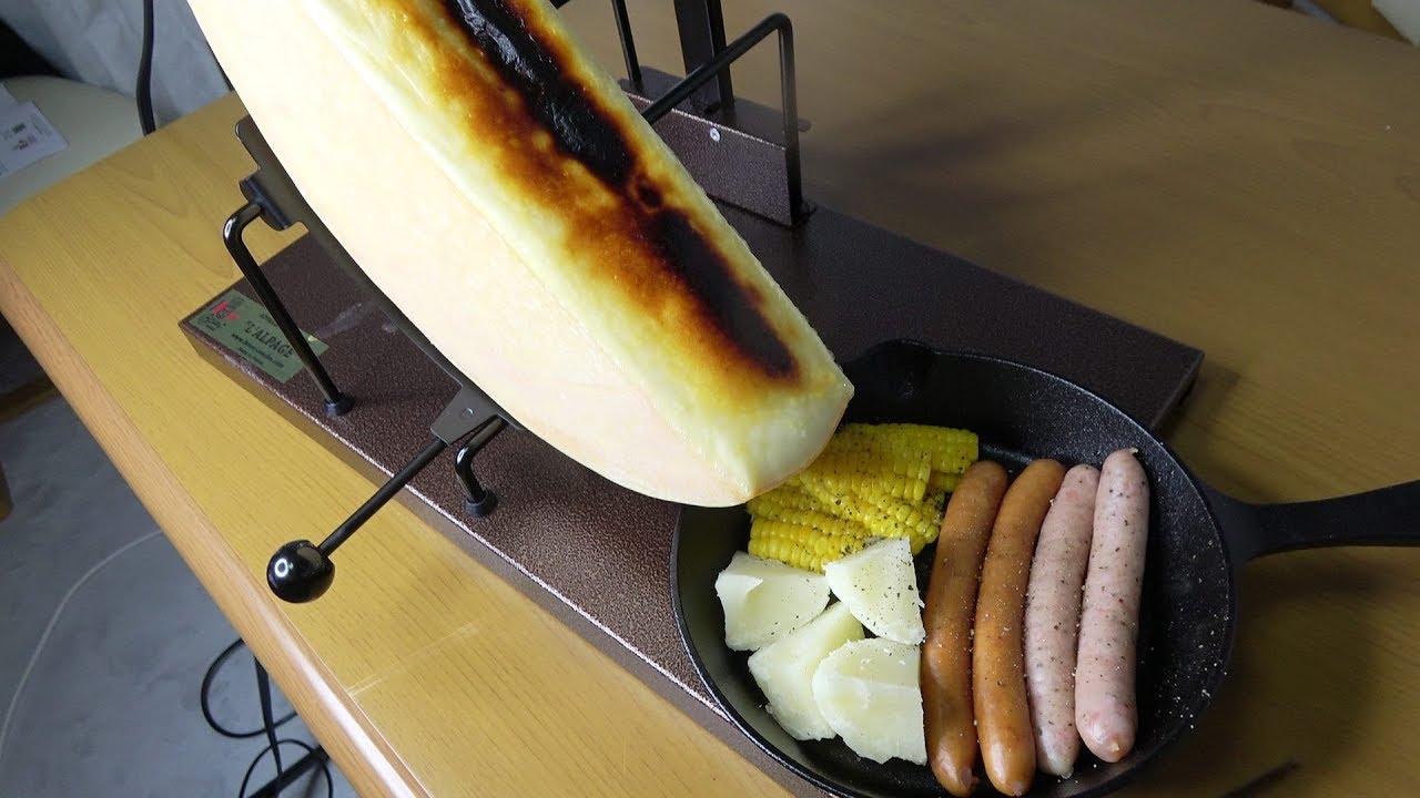 朝ごはん作ってみた『ナチュラルチーズのラクレット』