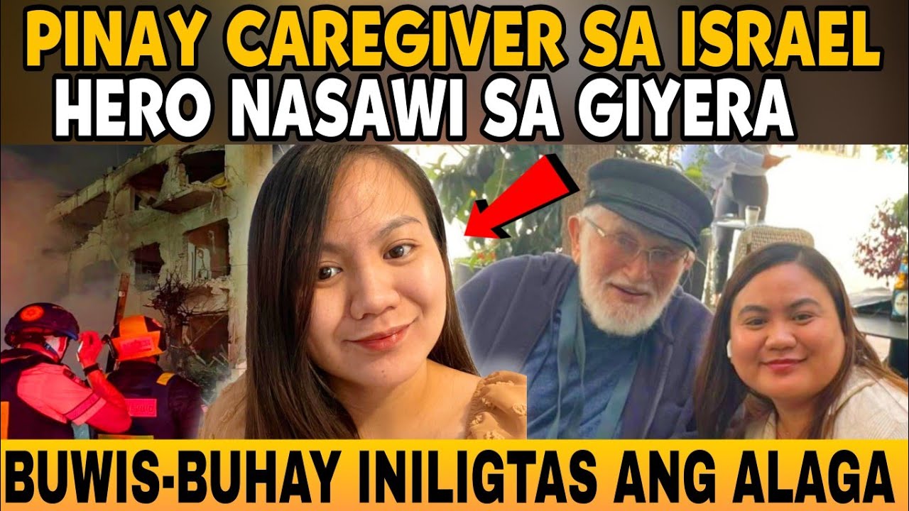 OFW sa ISRAEL MATANDANG ALAGA INILIGTAS!