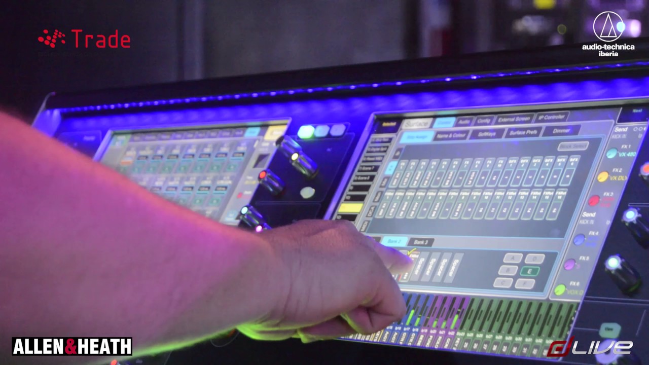 Allen & Heath dLive - Tutorial de Alex Blanco en la Escuela Trade