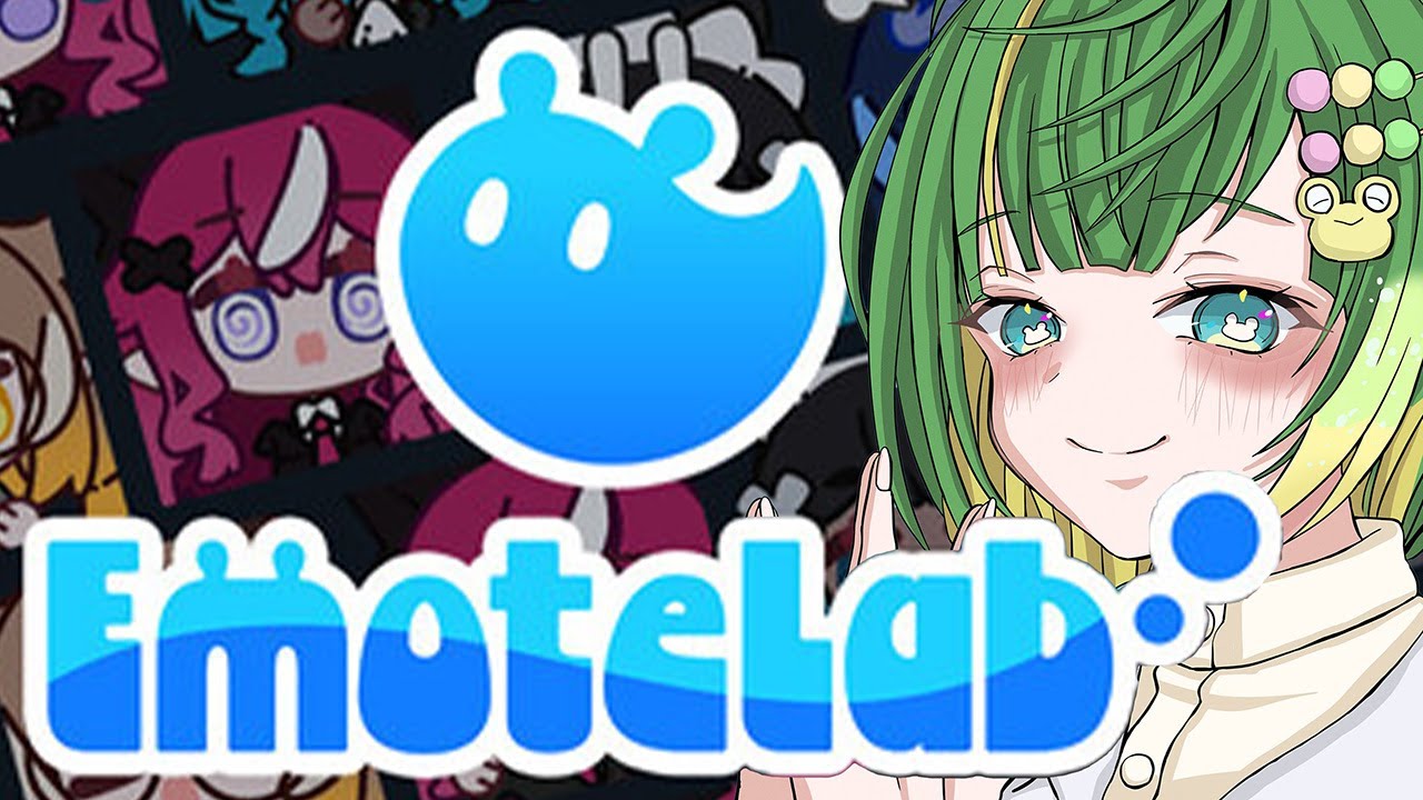 【作業配信】バズっていると噂の『EmoteLab』でスタンプを作る…！【EmoteLab】