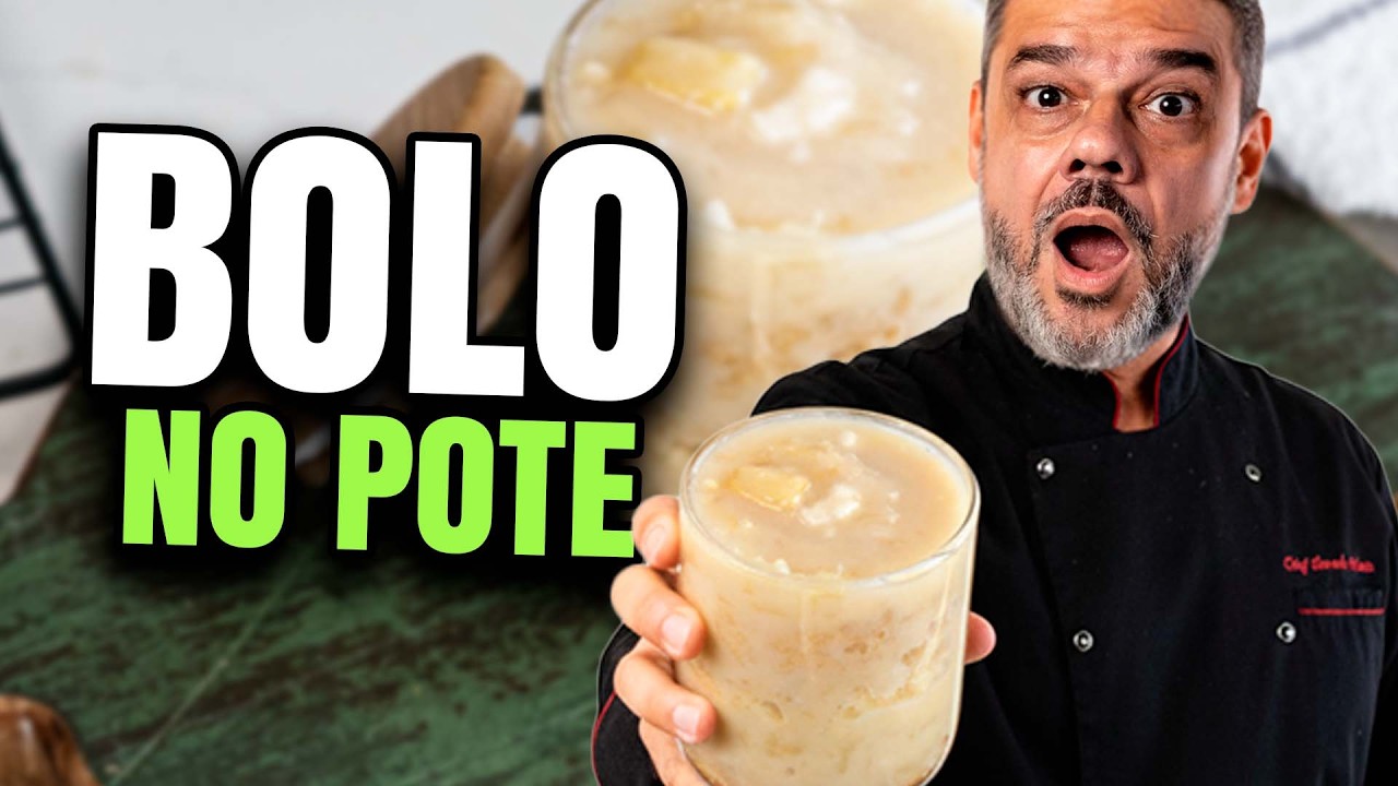 BOLO NO POTE Saud&aacute;vel e Lucrativo | Receita Sem Gl&uacute;ten, Sem Leite e Sem A&ccedil;&uacute;car