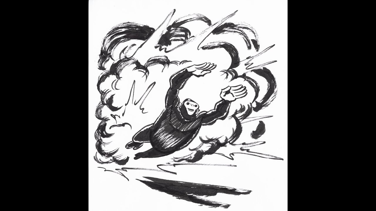 Frederik Peeters draws Churchill