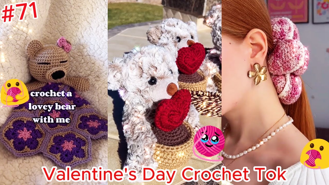 🧶💖 Crochet Tok Compilation - Crochet Tok Fam 🧶💖 #71