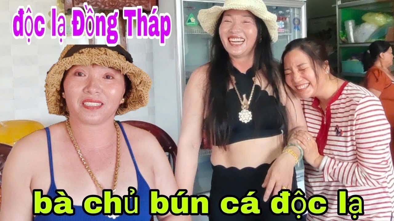 CÔCHỦ BÚN CÁ thanh nga dễ thương nhất đồng tháp 