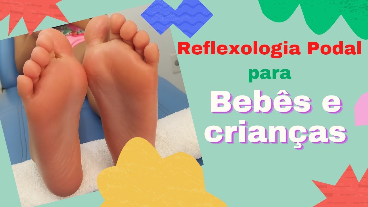 Reflexologia Podal para bebês e crianças. #compartilhe  #massagembebes