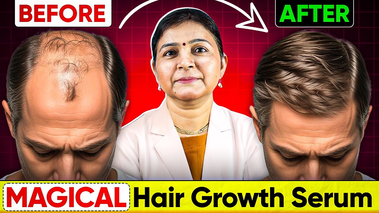 Best Hair Growth Serum - Minoxidil Hair Regrowth Results | Rosemary Oil for Hair Growth 