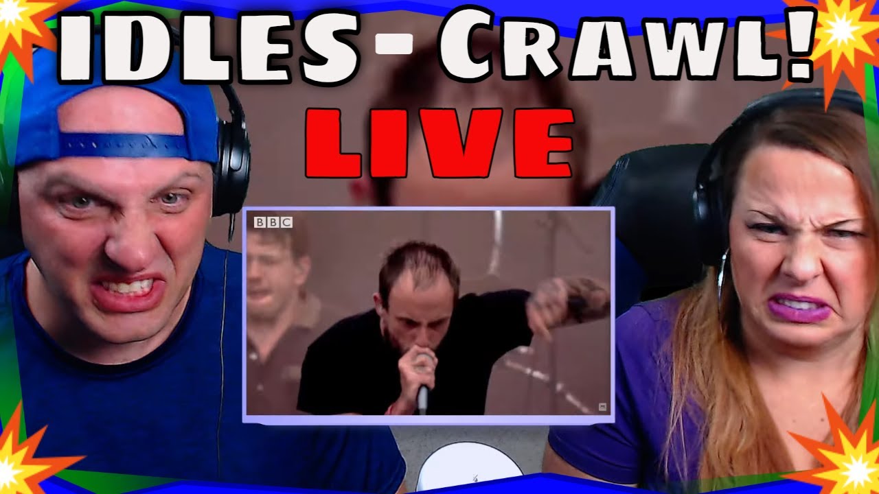 First Time Seeing IDLES - Crawl! LIVE (Glastonbury 2022) THE WOLF HUNTERZ REACTIONS