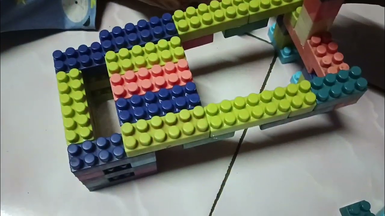 Membuat Jembatan Lego #mainananak #lego #jembatan 