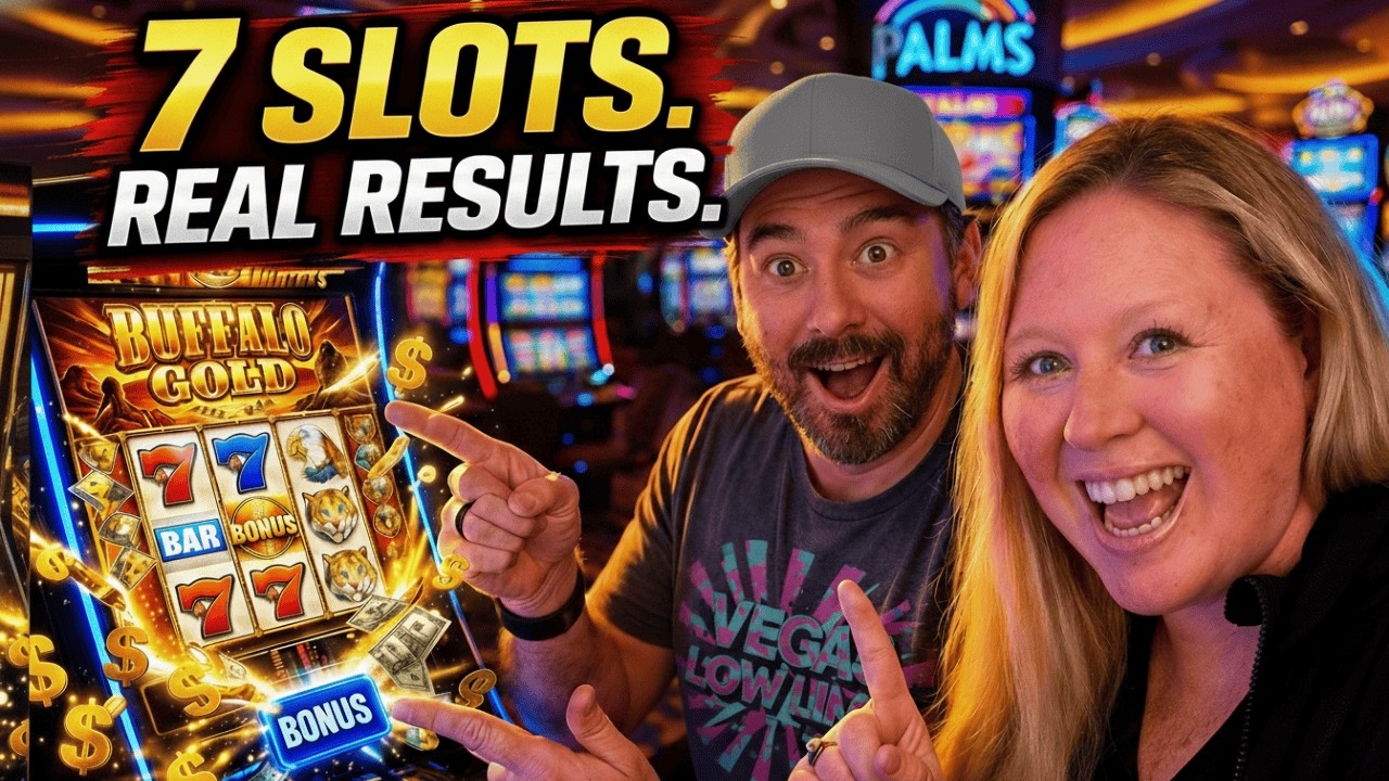 7 игровых автоматов, по 40 долларов каждый | Казино Palms