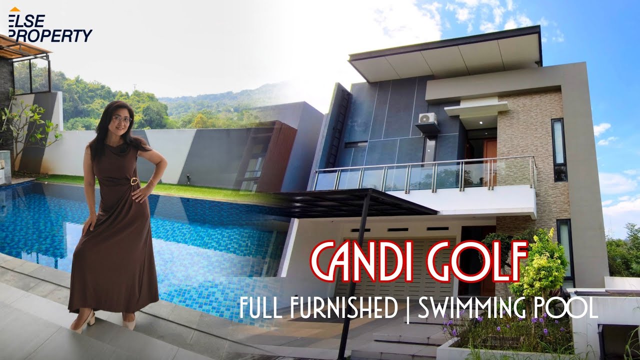 Review Rumah Mewah di Candi Golf Full Furnished Ada Swimming Pool