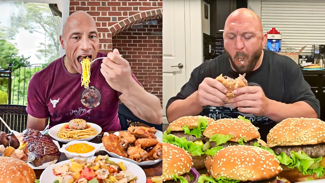 15 WWE Wrestlers' Epic Cheat Meals
