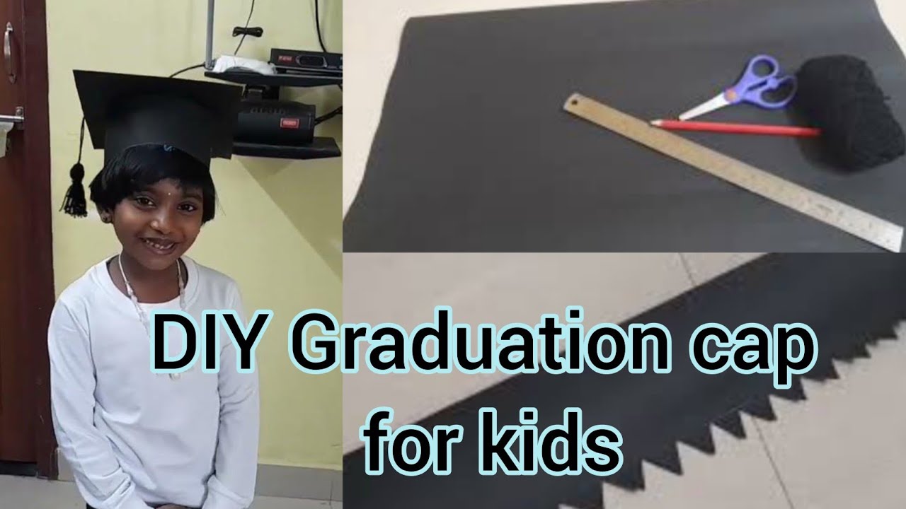 DIY Graduation Cap for kids || Kids Time with Tanisha ....