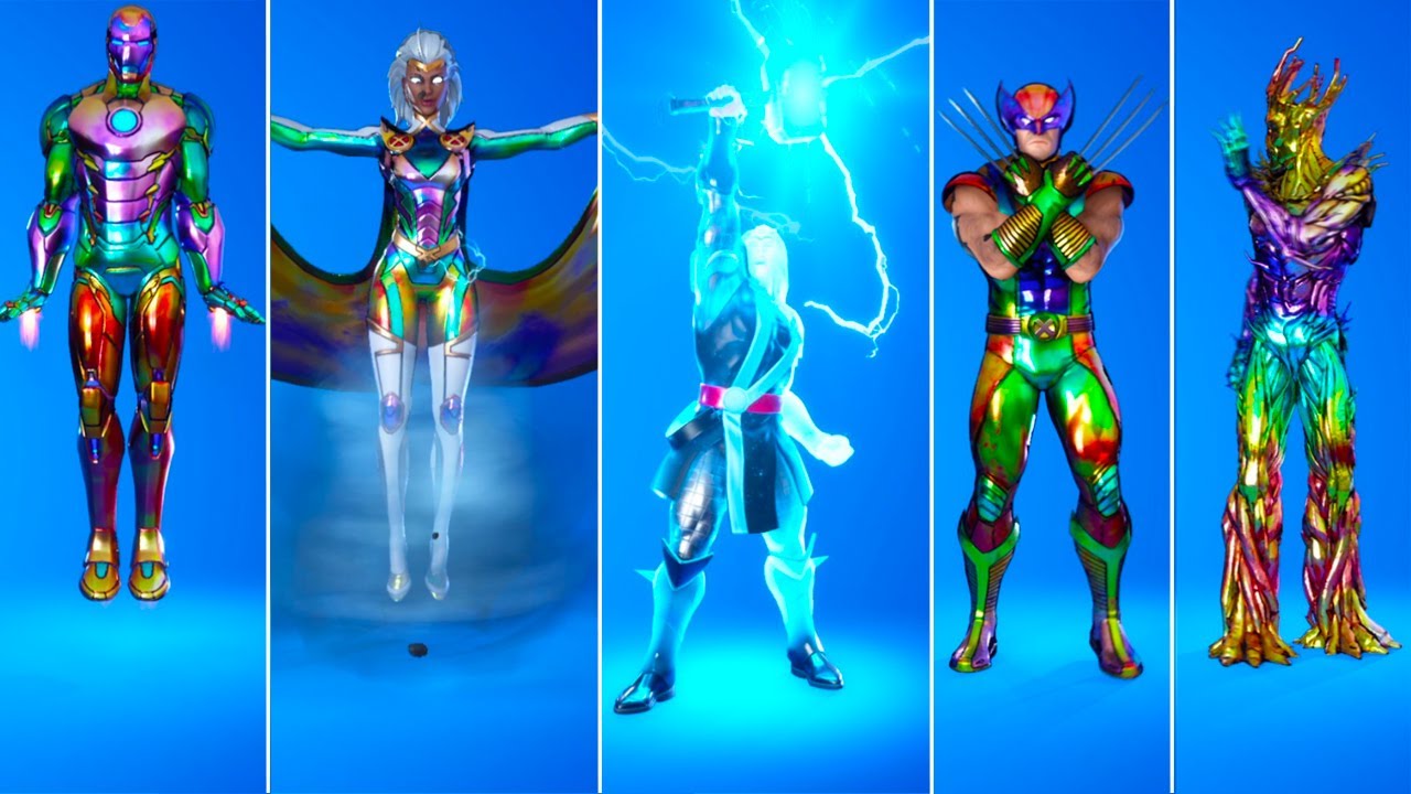 All 13 Marvel Series Emotes/Dances in Fortnite Battle Royale