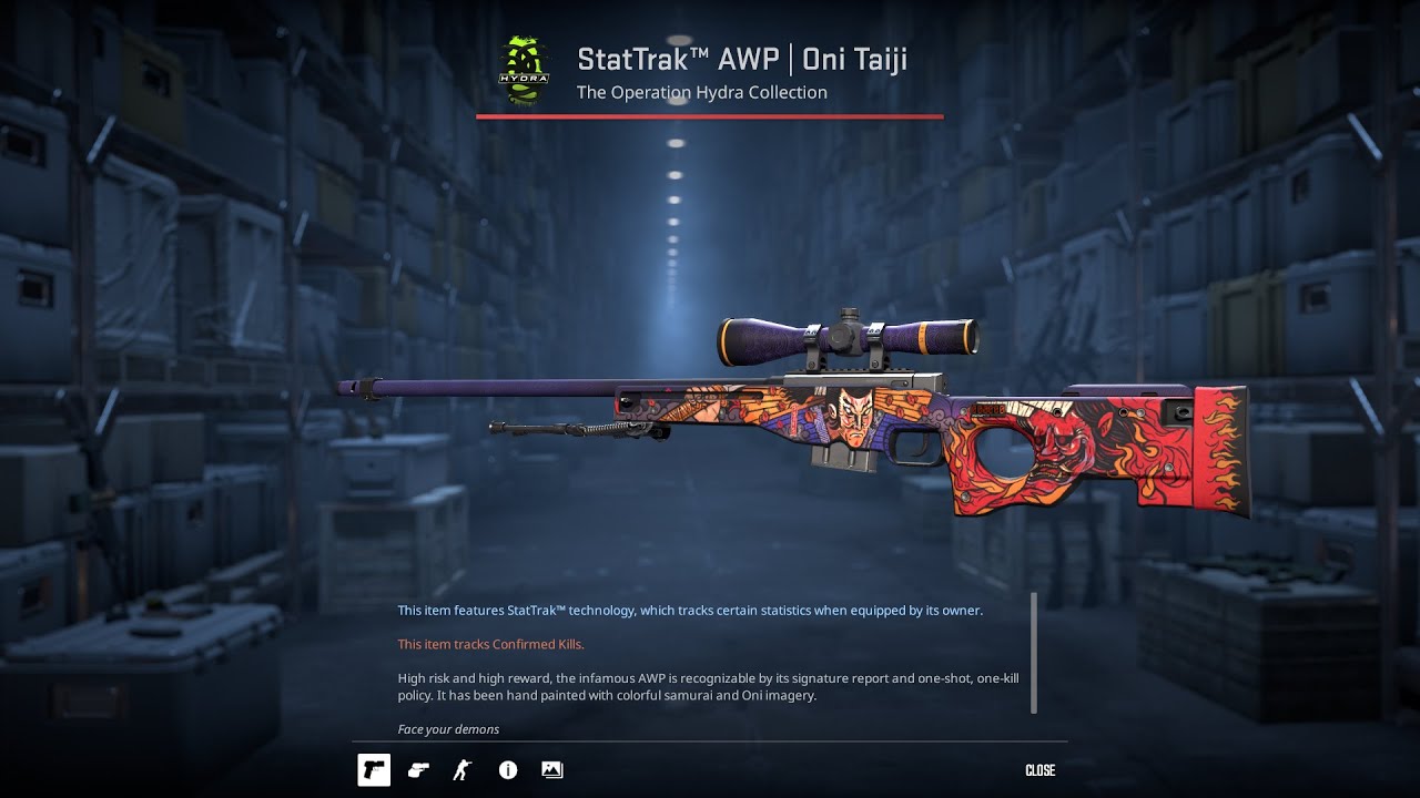 10% AWP Oni Taiji Trade Up