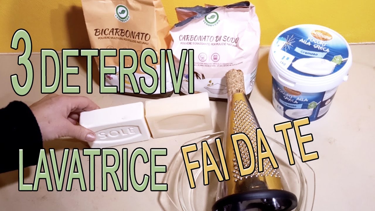 3 ricette detersivo lavatrice fai da te ecologico economico - Arte Green