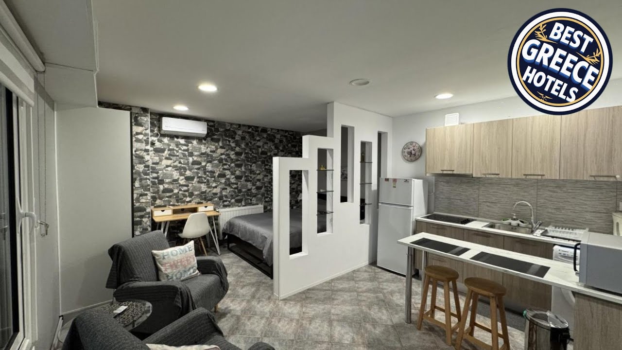 Aphrodite Studio near Athens Floisvos Marina | Athens, Greece | Hotel Review 🛏️
