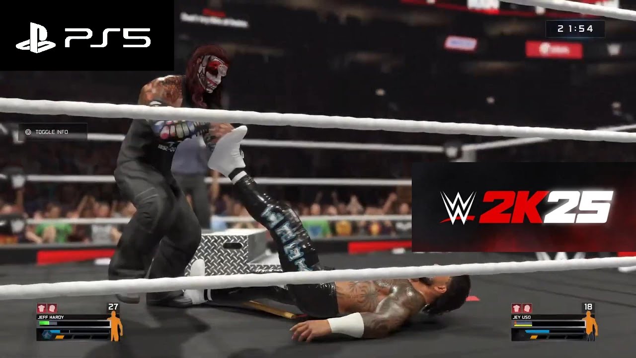 WWE 2K25 Iron Man Tourney - Jeff Hardy vs Jey Uso (Round of 32)