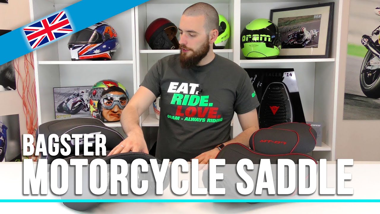 Saddle for your motorbike by Bagster