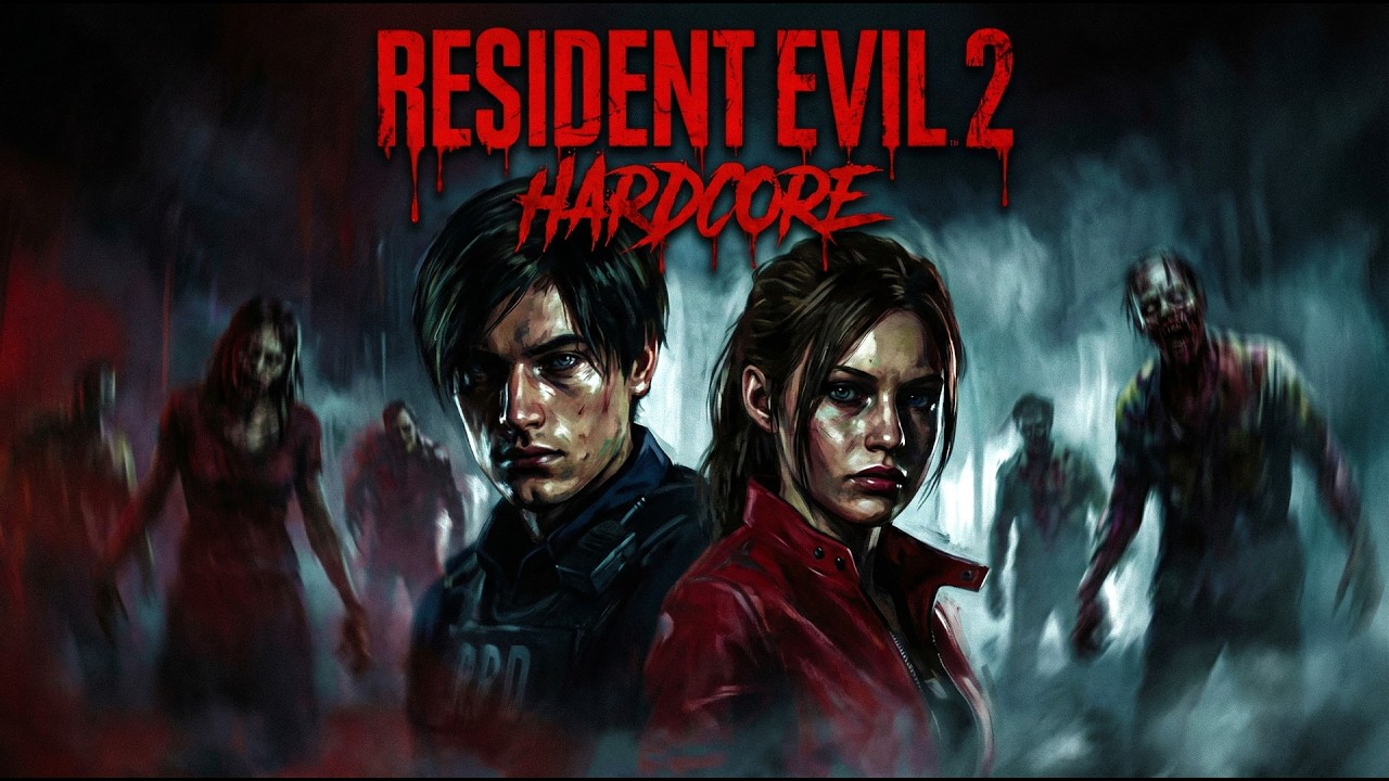 🔪 RESIDENT EVIL 2 REMAKE — ХАРДКОР ТОЛЬКО НОЖОМ!  #ResidentEvil2  #Хардкор #Стрим #Прохождение