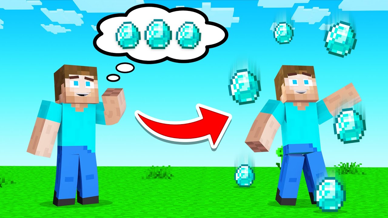 КАК ПОЛУЧИТЬ ТО, ЧТО ВЫ ХОТИТЕ, в Minecraft!
