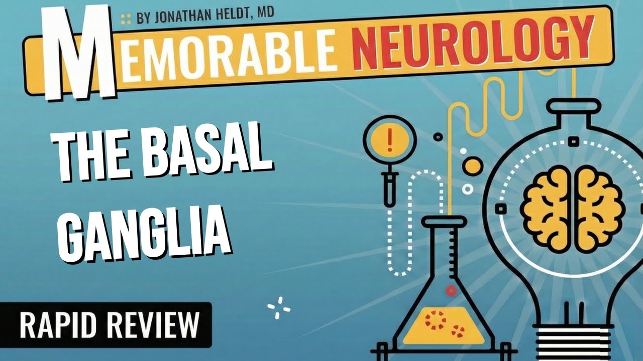 Basal Ganglia Mnemonics (Memorable Neurology Lecture 4)