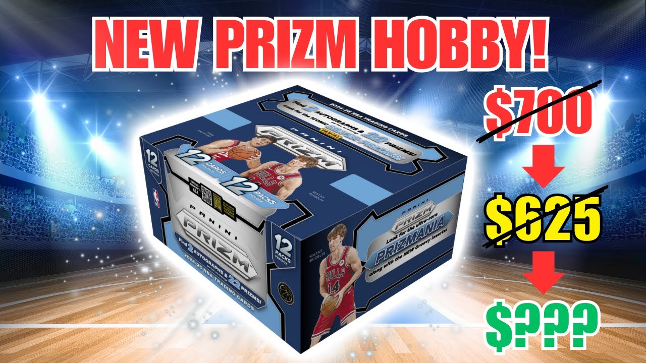 HOW LOW WILL PRIZM GO? 2024-25 Prizm Basketball Hobby Box Review