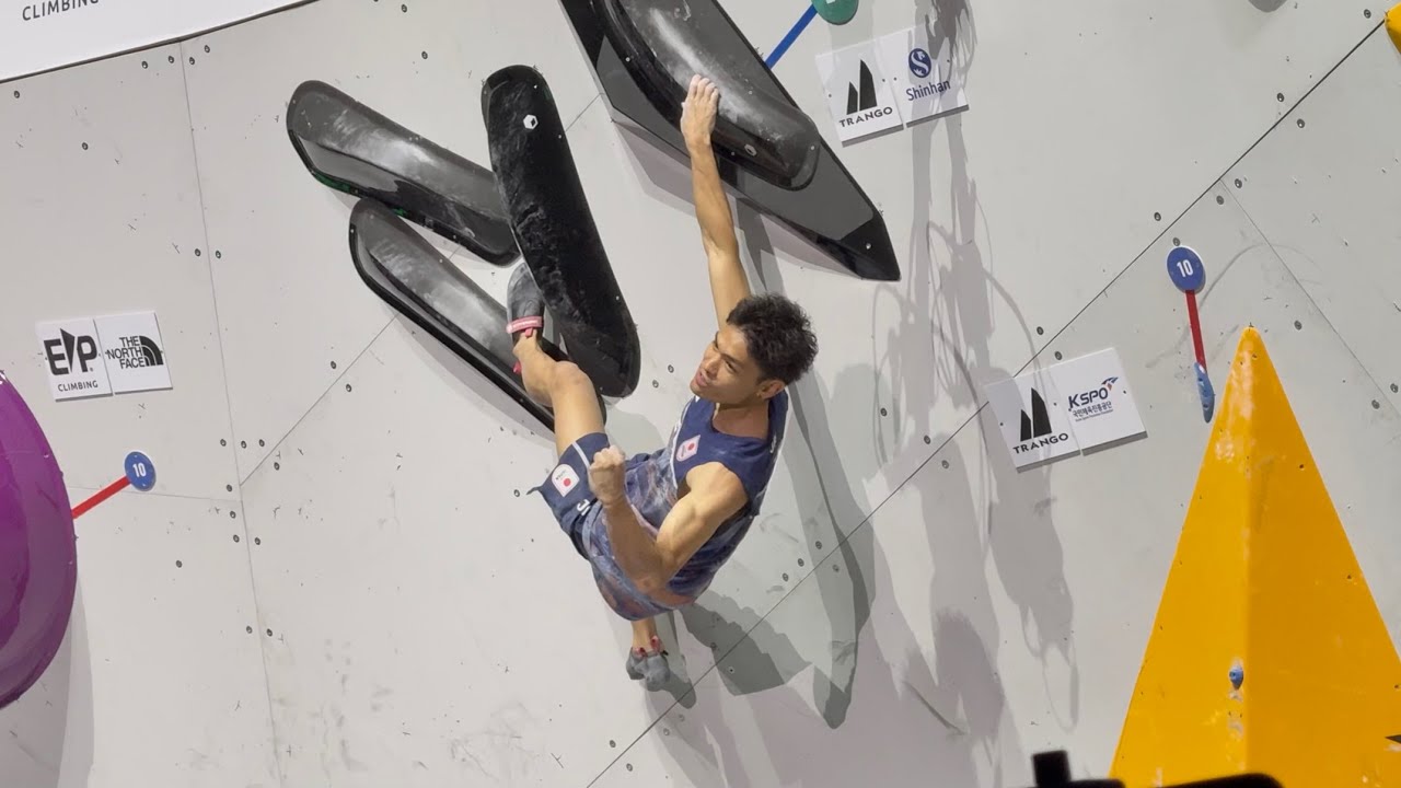 Tomoa Narasaki Flashing Boulders @ IFSC Climbing World Championships Seoul 2025 Semi-Finals & Finals