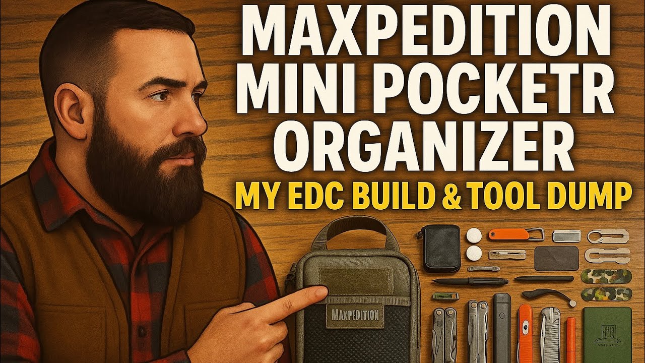 Мини-карманный органайзер Maxpedition — мой EDC-сборник и набор инструментов