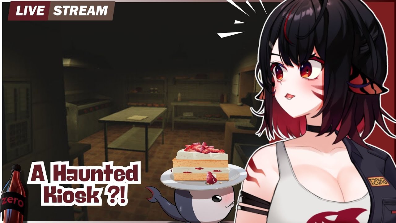 Working in a HAUNTED KIOSK ?!【KIOSK】 NO CRASHES THIS TIME ???