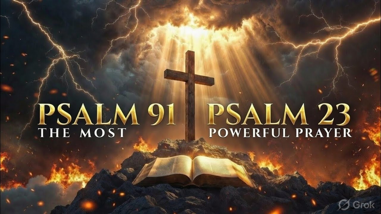 Psalm 91 & Psalm 23 — Pray This for Divine Protection & Miracles Today 🙏🔥