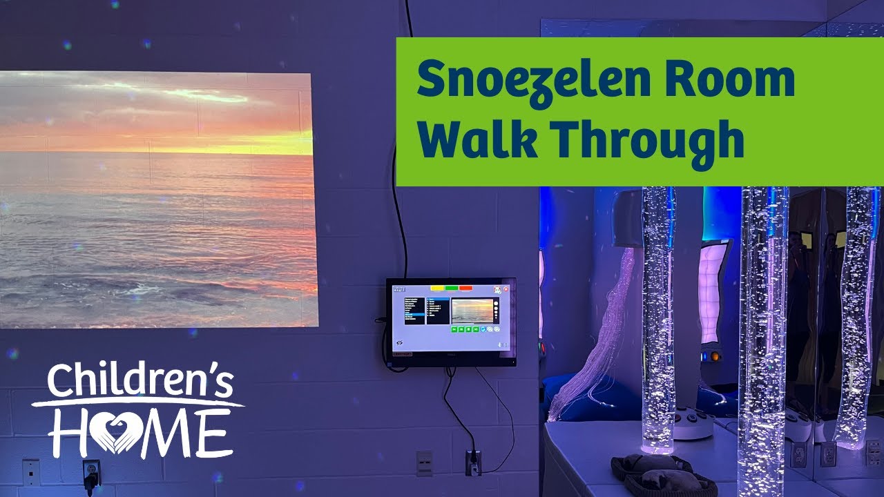 Children's Home of York Sensory Room Walk Through - The Snoezelen® Room