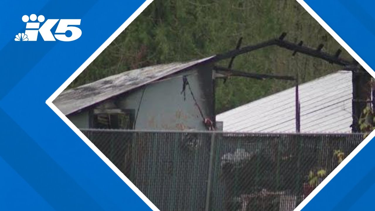 Investigation underway after man dies in barn fire in Buckley