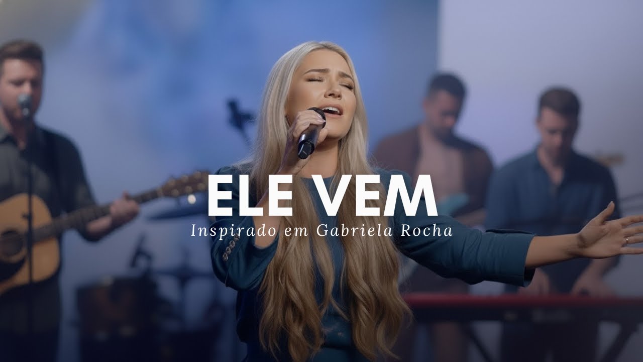 ELE VEM | 1 HORA de Adoração Profunda INSPIRADO EM GABRIELA ROCHA (Playlist Louvor 2025)