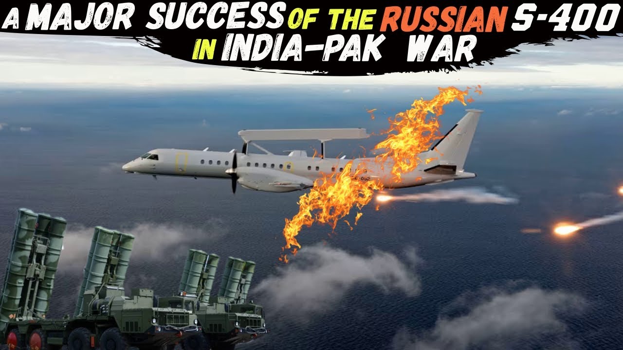 S-400 Shot Down Sweden's AWACS Aircraft SAAB E-2000 ERIEYE at a Record Distance of 314 km/195 miles