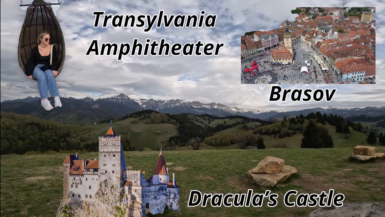 We Visited the Most Beautiful Places in Romania- Transylvania Amphitheater & Dracula's Castle-Brasov