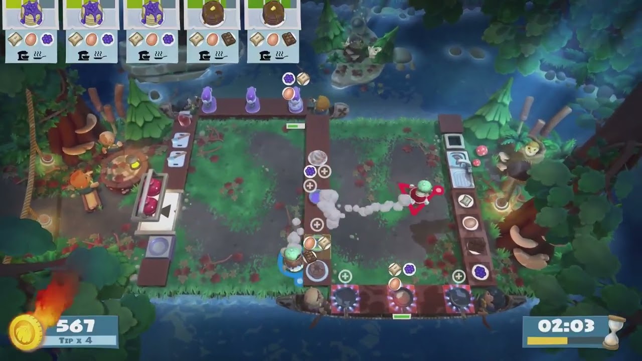 Overcooked All You Can Eat - Campfire Cookoff 1-4 - 4 Stars