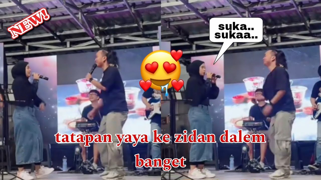 tatapan yaya ke zidan, gemesss!