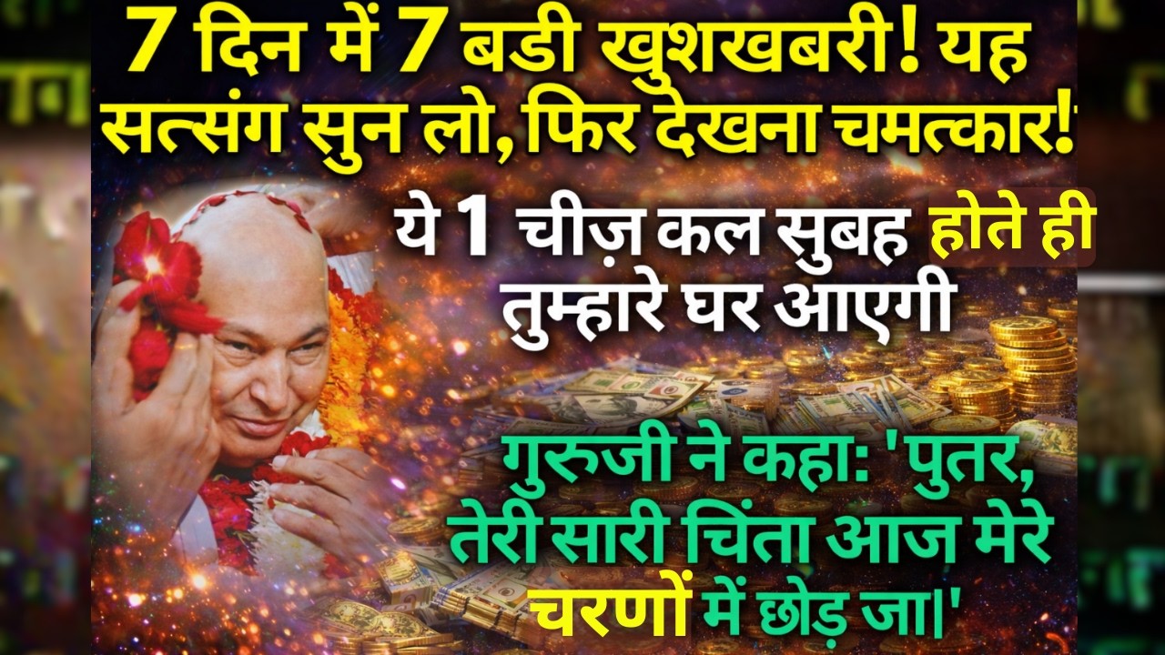 ये आख़िरी reminder हैआज गुरु कृपा खुलेगी सत्संग ignore मत करना | परिणाम सामने है | Guruji Satsang