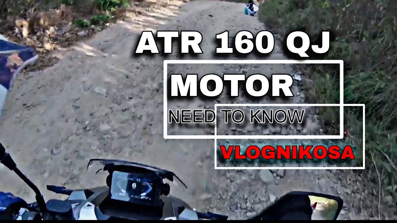 FEW INFORMATION FOR ATR 160 | TEST RIDE Rough road