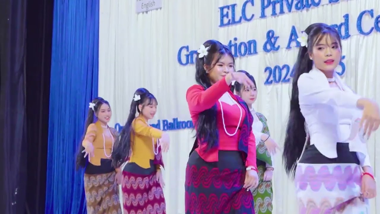 ELC Private School MDY Grade 11မှ ကျောင်းသူလေးများရဲ့ ဗမာမလေးပါရှင့် သီချင်းဖြင့် ဖျော်ဖြေတင်ဆက်မှု